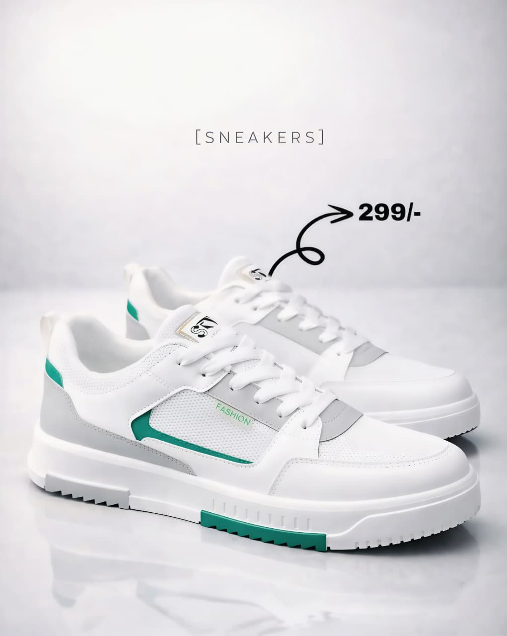 Casual White Sneakers