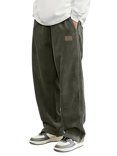 Men's Comfortable Baggy Corduroy Pants
