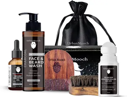 UrbanMooch 5 in 1 Men's Grooming Kit