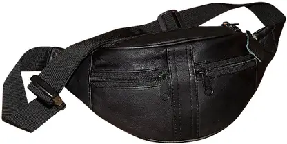 Genuine Leather Travel Money Pouch