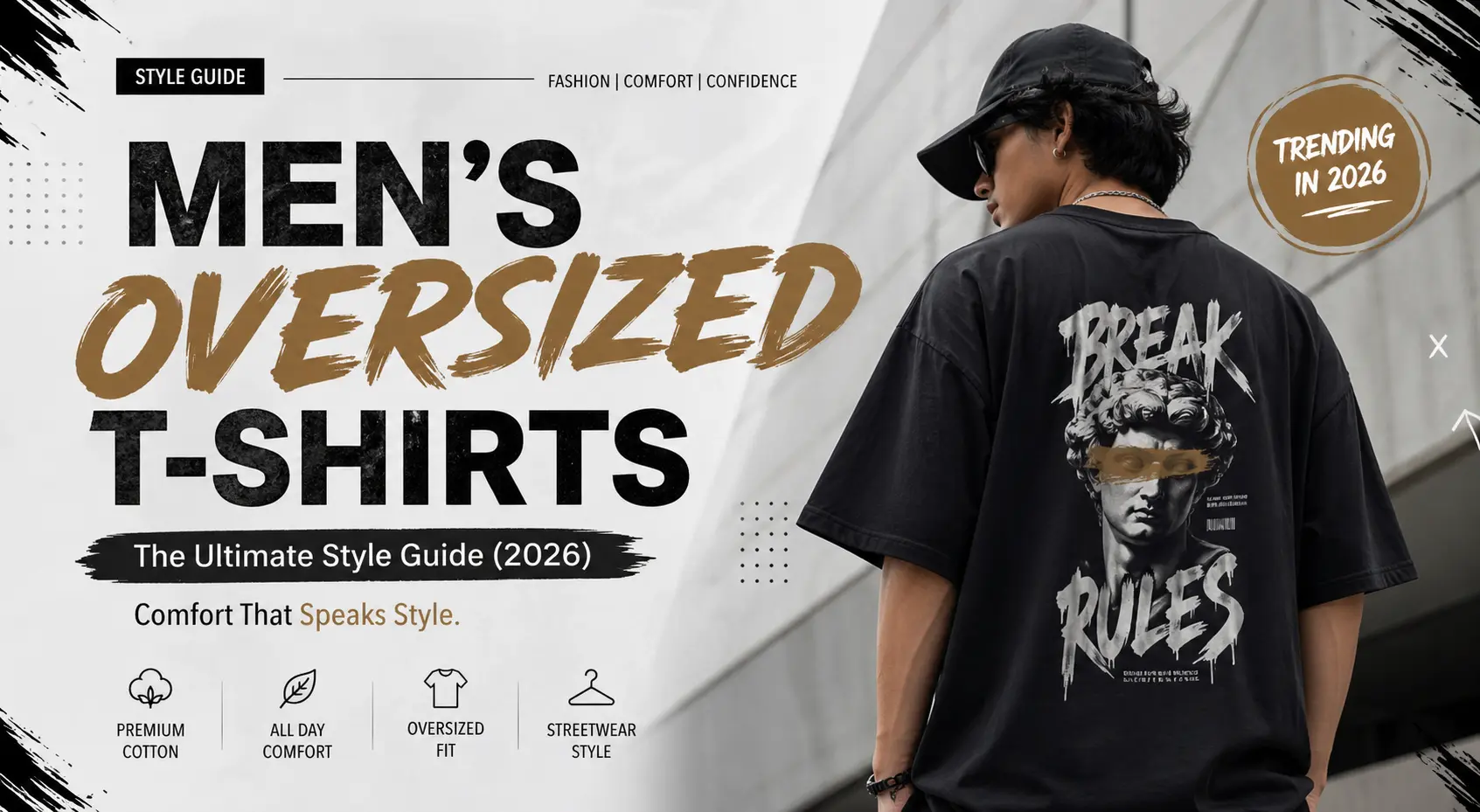 Men’s Oversized T-Shirts: The Ultimate Style Guide (2026)